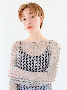 ヘアサロン ガリカ 表参道(hair salon Gallica) ダブルケアブリーチでつくる透明感ハイトーンベージュカラー