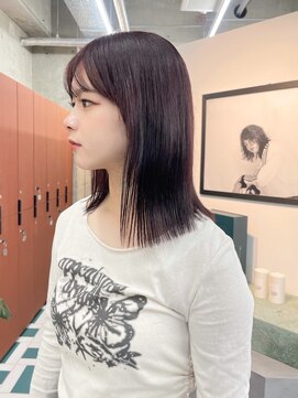 ノエ(noe) 切りっぱなしボブ/ロブ/グレージュ/20代30代yi-30