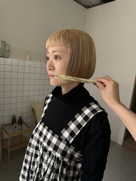 ウィット(wit) ハイトーンボブ