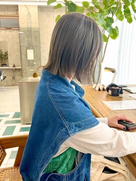 ノエ(noe) 着物/メルティカラー/似合わせカット/ウェーブミディアム/栄m1