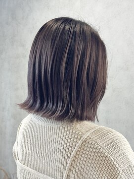 ラック(LUCK) バレイヤージュ/船橋/くすみベージュ/細めハイライト