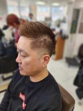 ヘアアンドメイク イムス(hair&make imus) 【imus】フェード×メンズカラー