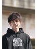 《シェービング付き》【選べる!ツイスト&スパイラル】カット＋パーマ ￥14500