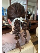 ヘアーリゾート プルメリア(HAIR RESORT PLUMERIA)&nbsp;編みおろしツイン