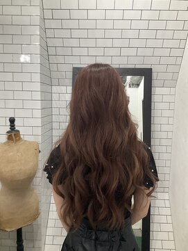 レガーレ(Legare) ブリーチなしのピンクブラウン