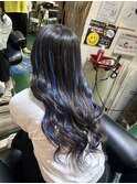#ハイライト #ブルーカラー