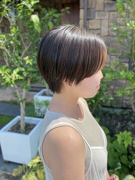 美容室 ルチア ハワイ(Luccica HAWAII) 【luccicaＨＡＷＡＩＩ/森麻乃】ハンサムショート