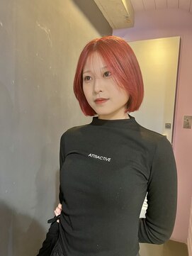 シリー(Silly) ブリーチ一回でできる【チェリーレッド】