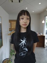 ヘアー バトン(hair vaton)&nbsp;オン眉スーパーロング