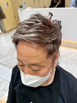 メロウマン(mellowman) メンズ白髪ぼかし【立川メンズ】【立川イケオジ】【立川men's】