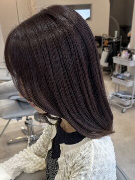 ベル サウス(BHEL south) 津久居ロレイヤーカットハッシュカット透明感カラー重めロング