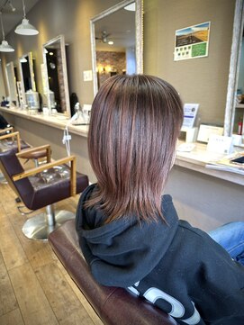 ヘアーメイクロージー 八軒店 (HAIR MAKE ROSY) 30代40代50代シャドールーツ白髪ぼかしハイライトウルフ