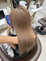 ロンド レア 天神大名店(Lond Le’a)&nbsp;ミディアムヘア/フェイスフレミング /暗めカラー/デザインカラー