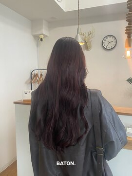 バトン(BATON) red×pink×purple color