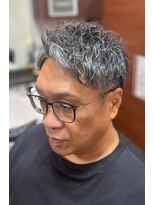 ケースタイルヘアスタジオ 麻布十番店(K-STYLE HAIR STUDIO)&nbsp;ツーブロックショートパーマ