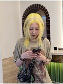 blonde×yellow