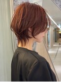 似合わせカットメルティカラーナチュラル大人ショートレイヤー