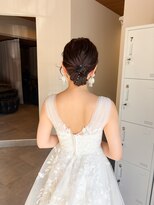 スリーバイザサロン(THREE by the salon)&nbsp;花嫁ヘアメイク