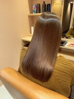 スーリール 久留米花畑店(Sourire) 30代40代50代60代大人ガーリーアッシュベージュ髪質改善カラー◎