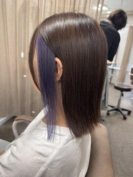 TELA HAIR 石岡店【テーラヘアー】【4月15日NEW OPEN(予定)】 イヤリングラベンダーカラー