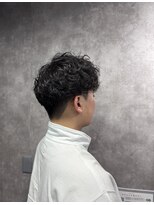 スピン 本八幡(SPIN)&nbsp;MEN’S HAIR/サーフカール/刈り上げセンターパート/本八幡