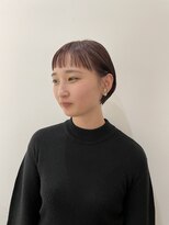 フゾンカウチ(fuzon kauti) ワンホンレイヤー/ミルクティーブロンド/ダークブルー/北池袋