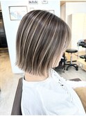 40代50代60代70代白髪ぼかしハイライトレイヤー脱白髪染め