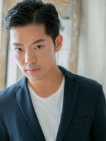 モッズヘア メン 南越谷南口店(mod's hair men)&nbsp;ビジネス黒髪スーツ七三分けリクルート短髪フェザーショートa1