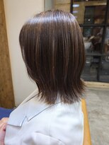 ワゴンバイアフロート(Wagon by afloat) ブリーチなしハイライト くびれボブ フェイスレイヤー池袋