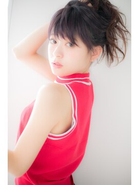 Euphoria 永遠に 嫌いな男は絶対いない 魅惑のポニーテール L ユーフォリア 原宿 Euphoria のヘアカタログ ホットペッパービューティー