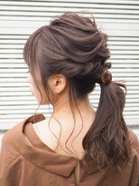 ワエン(WAEN)&nbsp;【WAEN 横浜 植木 孝】ゆるふわポニーアレンジ＊