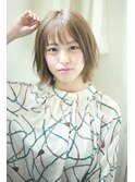 外はね 人気のレイヤーボブ ユーレルム新宿 川田