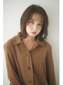 ニュアンスカラー外ハネショート
