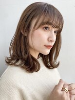 ガーデントウキョウ(GARDEN Tokyo) 【GARDEN荒井夏海】ふんわりレイヤーロブ×シースルーバング