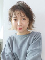 アイティー バイ アルバム 浦和店(IT by ALBUM)&nbsp;ラフウェーブ_くびれミディイヤリングカラー_8200