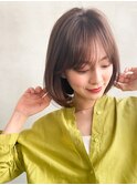 ACE 横浜 エアリーボブ×大人ブラウン