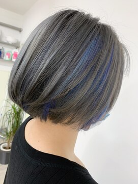 リシャルム 新保店(Re charme) 【リシャルム 近藤恭輔】グレー×ブルー