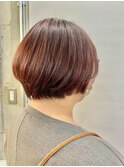 ニュアンスカラー/ショート/ダークブラウン/30代40代50代60代