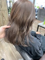 ヴィフ 大船(VIF)&nbsp;ブリーチなしダブルカラー×ラベンダーアッシュ