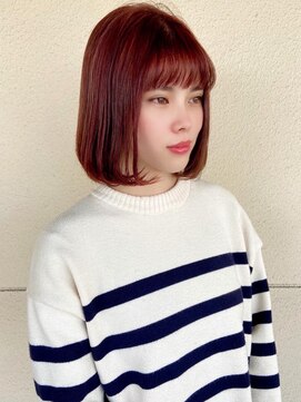 トップヘアスパアンドリゾート 鳴海(TOP HAIR spa&resort) 新色!!大人可愛い!!カシスカラー