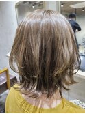 【EIGHT 上野】佐藤 透明感ミルクティーグレージュ