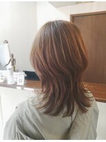 マブヘアーアンドメーク(mab hair&make) ウルフミディ