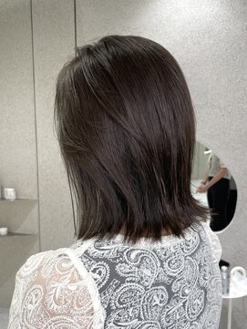 マイル 渋谷(mile) 大人かわいい美髪ネビージュ/くびれヘア[渋谷駅]