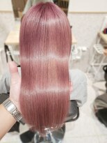 ゼストソエル(ZEST soell)&nbsp;ダブルカラーした髪に髪質改善トリートメント×髪質改善カラー