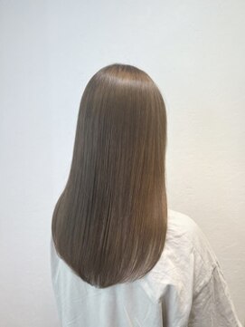 エイムヘアコルト 溝の口店(eim hair colt) ブリーチ　ハイトーンカラー　オリーブベージュ