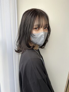 イオエ 岡本(ioe) 髪質改善/チェリーブラウン/モード/ダークアッシュ/イメチェン