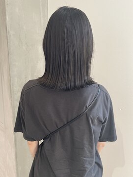 ヨーク(YOKE) 【 YOKE 】切りっぱなしボブ結べるボブロブぱっつん