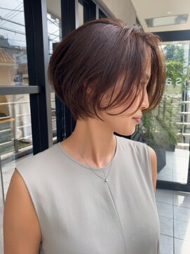 サンド 鹿児島中央(sand) 黒髪/グレーベージュ/レイヤーロング/前髪パーマ[鹿児島駅]