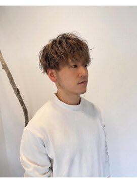 オーシー 四ツ井店(O'sea) マッシュ×グレージュ