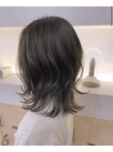 #ウルフカット#外はねボブ#アッシュ#髪質改善